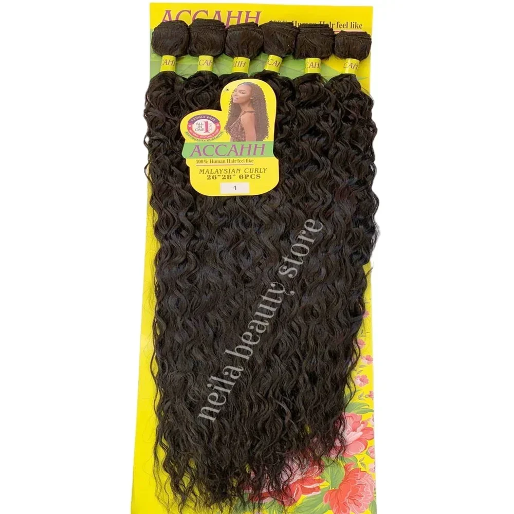 Accahh Malaysian Curly 28" #1