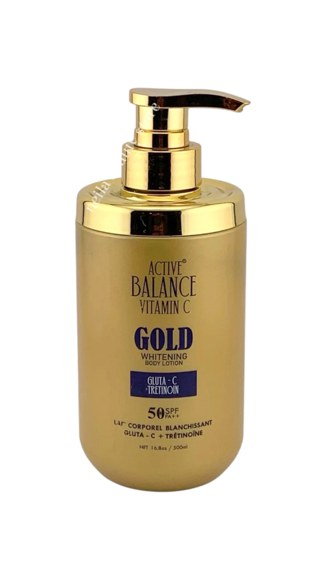 Active Balance Vitamin C Gold Gluta-C+Tretinoin Body Lotion - 500Ml