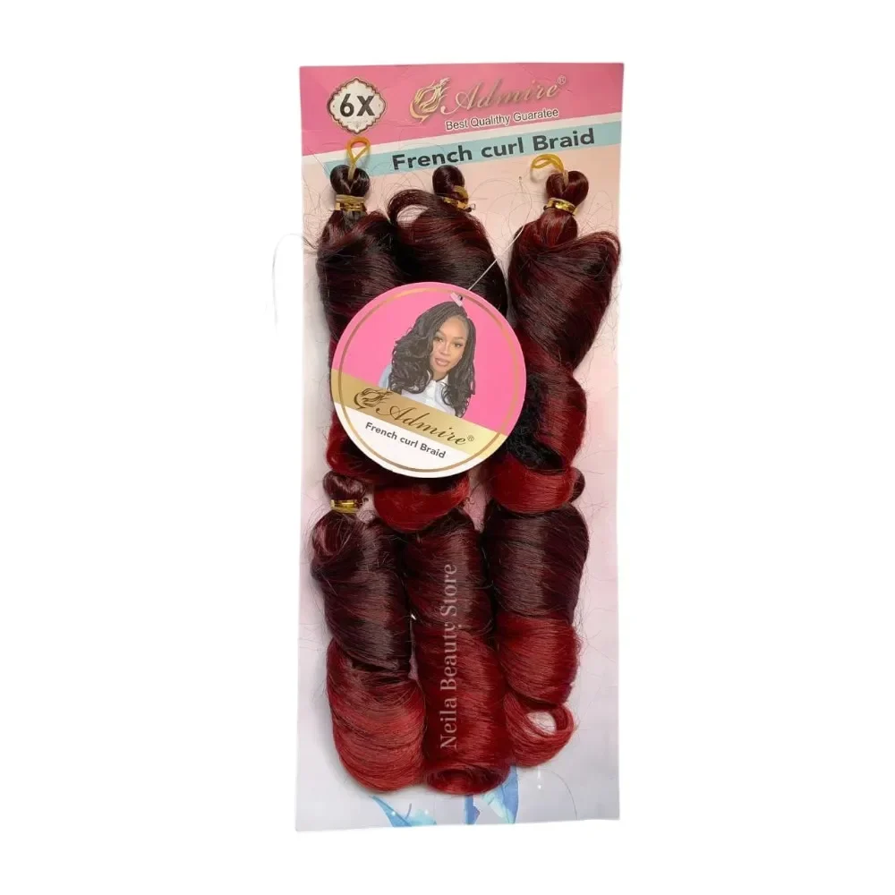 Admire French Curl Short  Braid 6X, #T1/39J