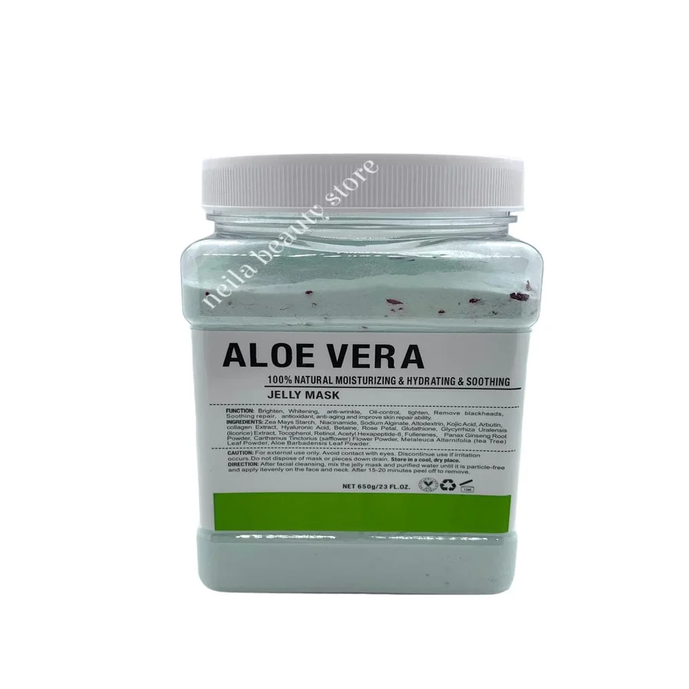 Aloe-Vera-100-Natural-Moisturising-Hydrating-Soothing-Jelly-Mask-650grm Aloe Vera 100% Jelly Mask - 650Grm