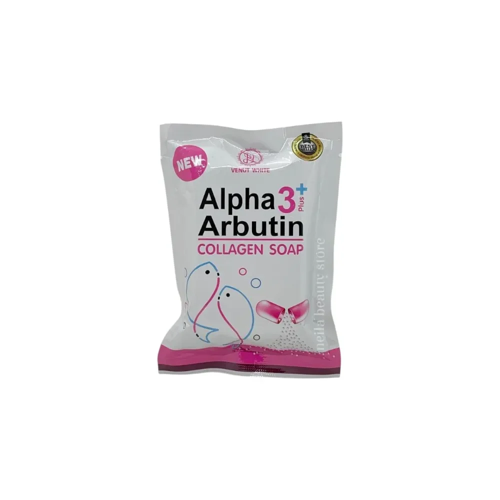 Alpha-Arbutin-3plus-Collagen-Soap-80grm Alpha Arbutin 3plus Collagen Soap - 80Grm