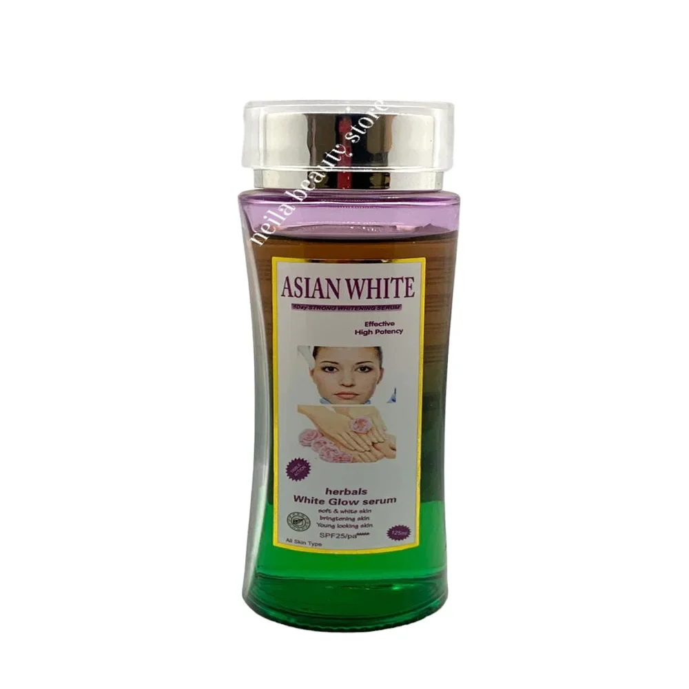 Asian white high potency herbals glow brightening serum - 125ml