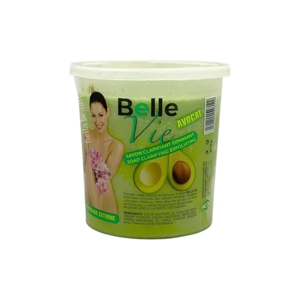 Belle Vie Avocado Clarifying Exfoliating Soap - 670Grm