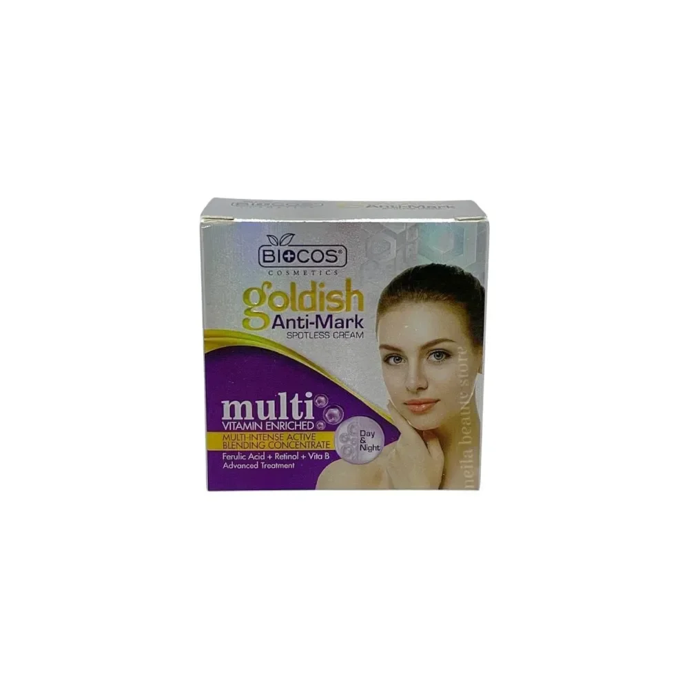 Biocos Goldish Anti-Marks Ferulic+Retinol+Vita B Spotless Cream