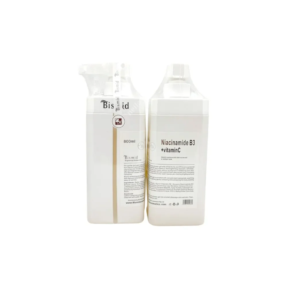 Bismid Niacinamide B3 +Vitamin C Brightening Shower Gel - 800Ml
