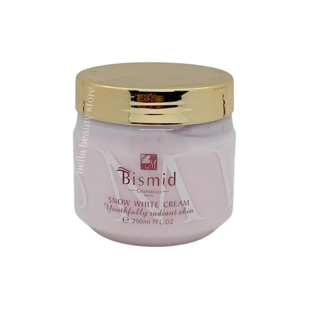 Bismid Snow White Brightening Cream - 200Grm