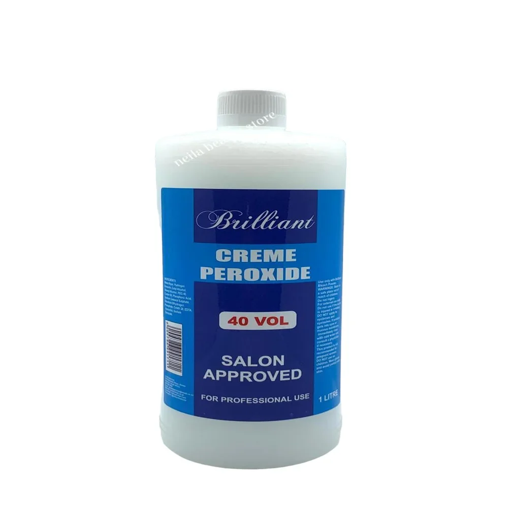 Brilliant Creme Peroxide 1litre 40 Volume - Salon Approved