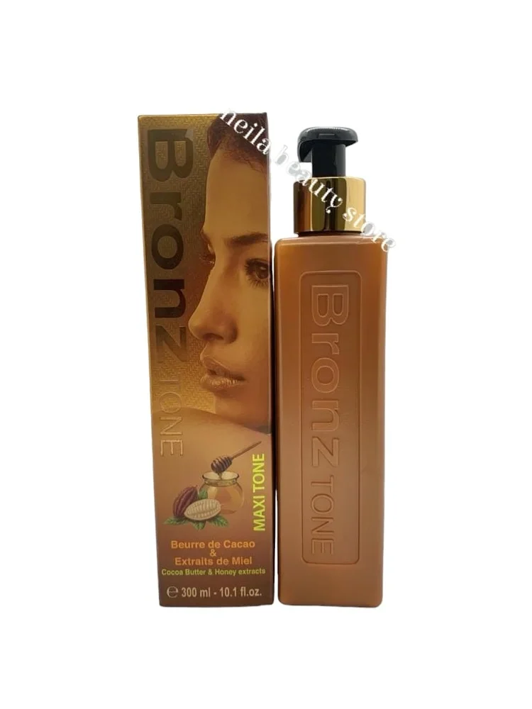 Bronz Tone Maxi Tone Fade Milk With Cocoa Butter And Honey Extracts - 300Ml