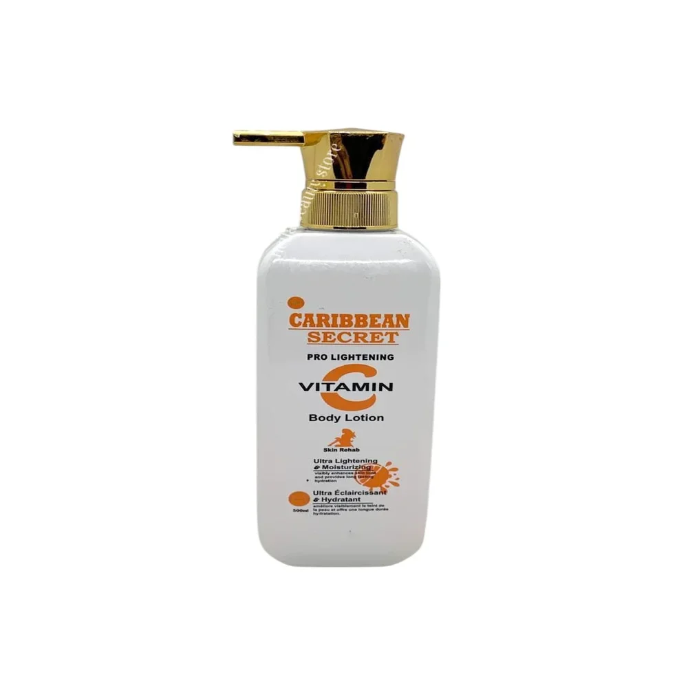 Caribbean Secret Pro Brightening Vitamin Skin Rehab Brightening Body Lotion - 500Ml