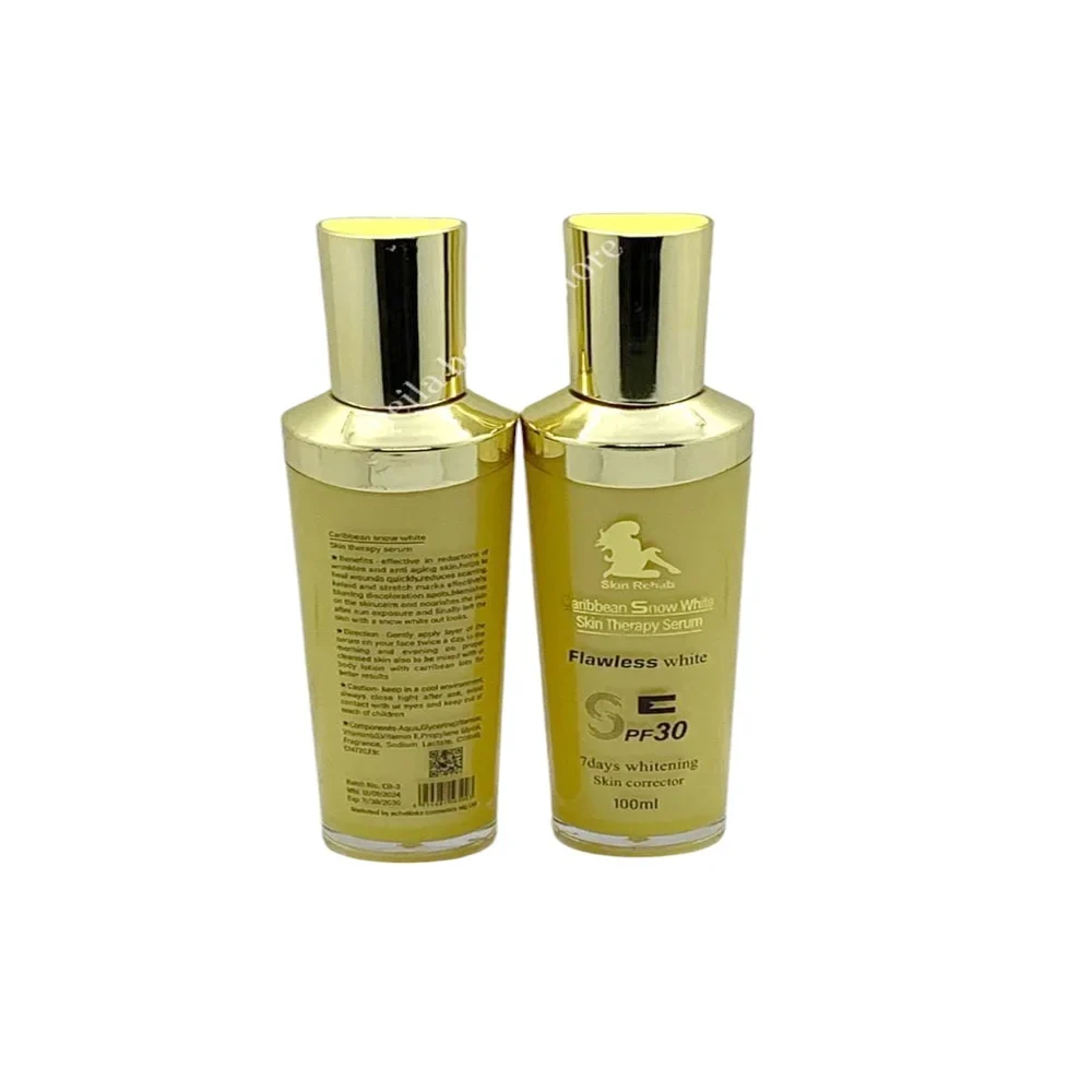 Caribbean Snow White Skin Therapy Flawless Skin Corrector SPF30 Serum - 100Ml