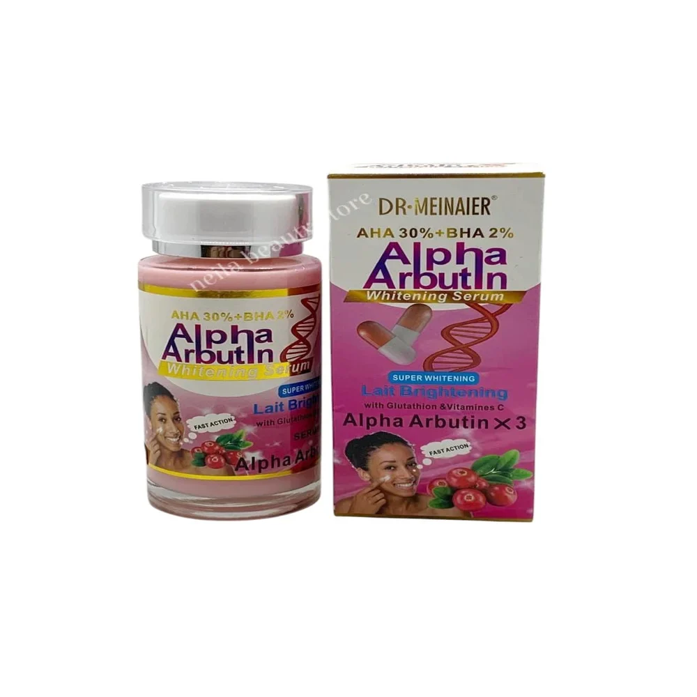 DR.-Meinaire-Alpha-Arbutin-X3-AHA-30-BHA-2-Brightening-Serum-120ml DR.Meinaier Alpha Arbutin X3 AHA 30% +BHA 2% Brightening Serum - 120Ml