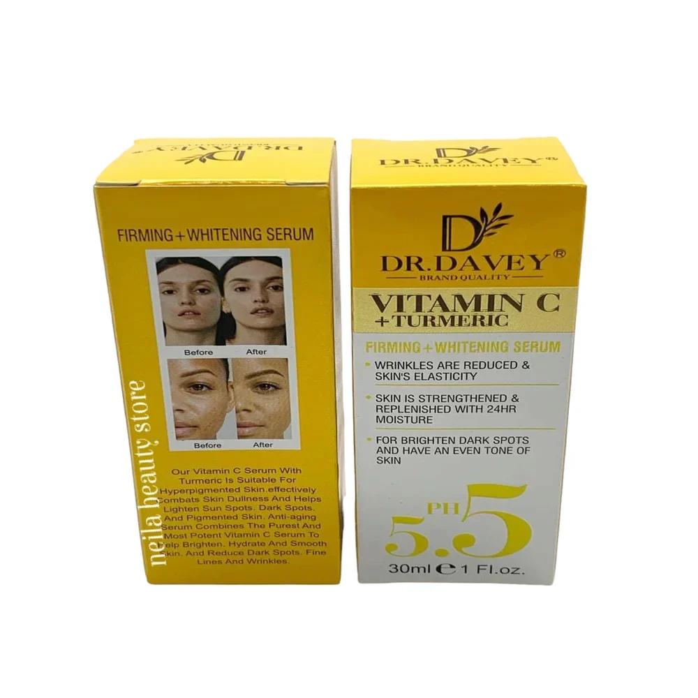DR.Davey-Vitamin-C-Turmeric-Firming-Brightening-Serum-30ml DR.Davey Vitamin C +Turmeric Firming Brightening Serum - 30Ml