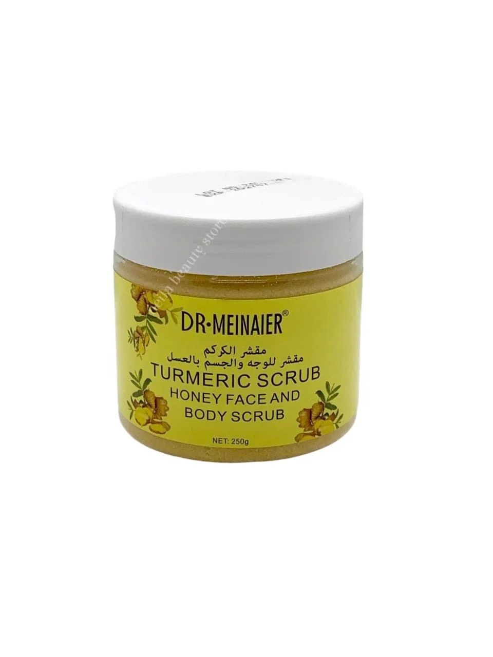 DR.Meinaier-Turmeric-Honey-Scrub-250grm DR.Meinaier Turmeric And Honey Scrub - 250Grm