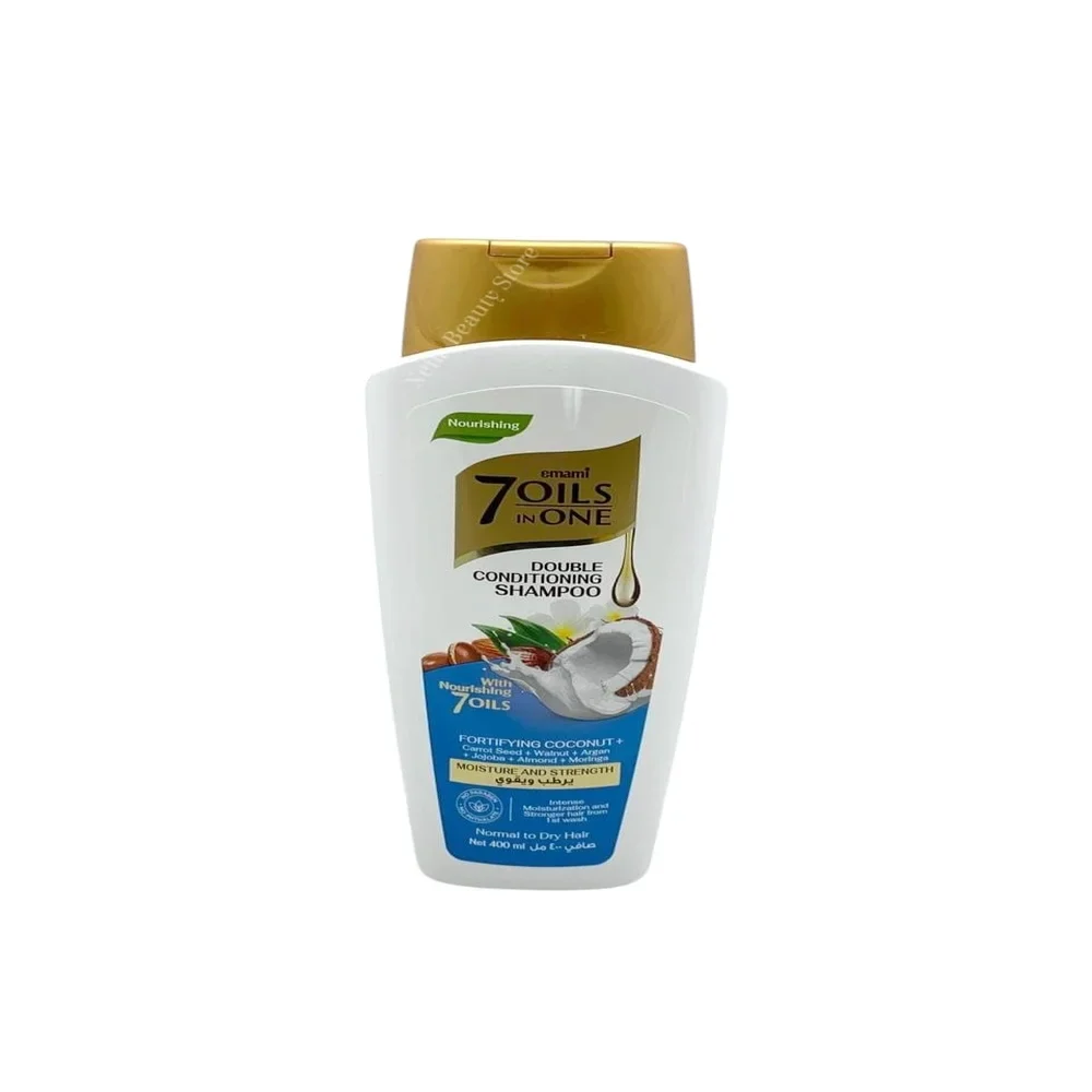 Emami 7 Oils In One Fortifying Coconut Double Conditioning Shampoo - 400Ml