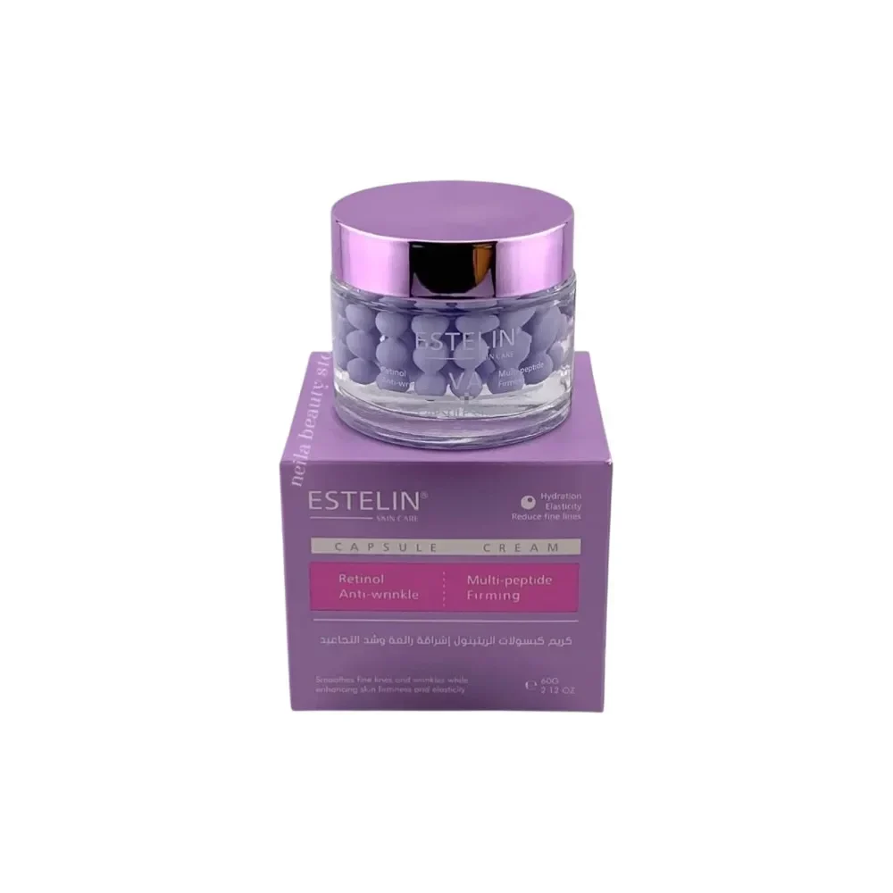 Estelin-Retinol-Anti-wrinkle-Multi-Peptide-Firming-Capsule-Cream-60grm Estelin Retinol Anti-Wrinkle Multi-Peptide Firming Capsule Cream - 60Grm