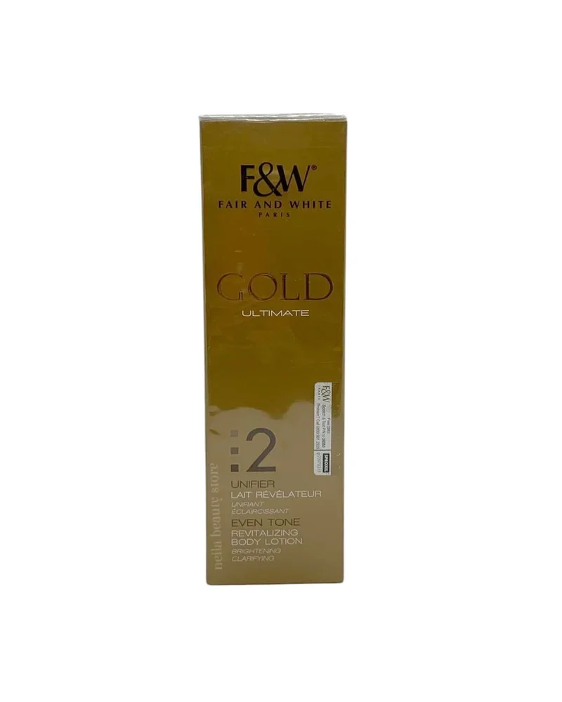 Fair & White Paris Gold Ultimate 2 Unifier Even Tone Revitalizing Body Lotion - 500Ml