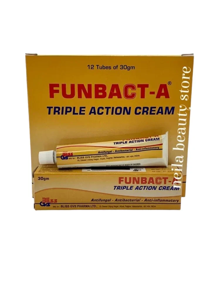 Funbact-A Triple Action Cream - 30Grm