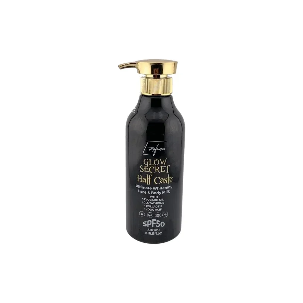 Glow Secret Half Cast Ultimate Brightening Body Milk - 500Ml