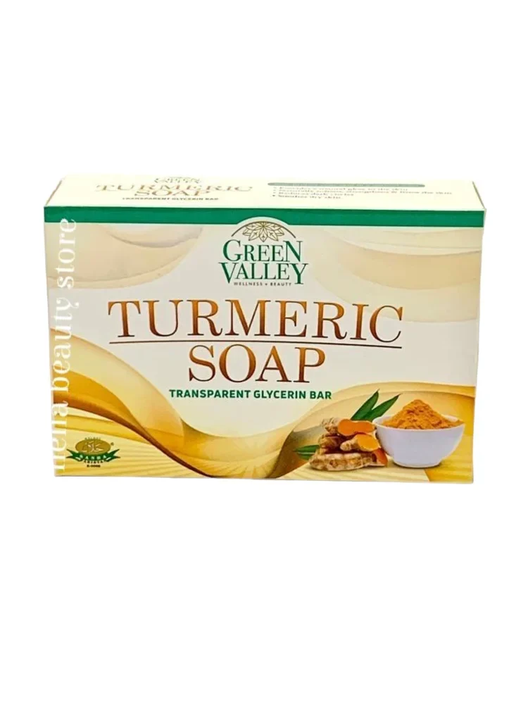 Green-Valley-Turmeric-Soap Green Valley Turmeric Soap 90gm