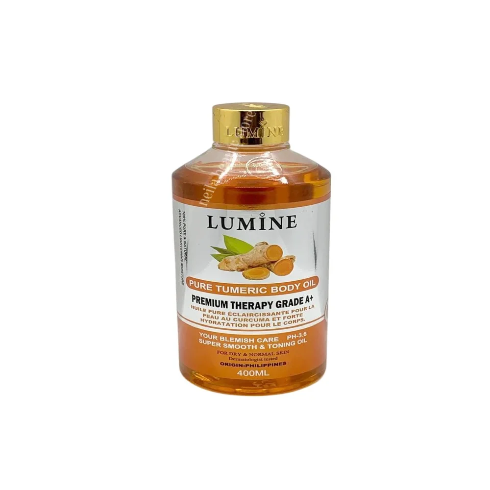 Lumine-Pure-Turmeric-Premium-Therapy-Grade-A-Body-Glow-Oil-400ml Lumine Pure Turmeric Premium Therapy Grade A+ Body Glow Oil - 400Ml