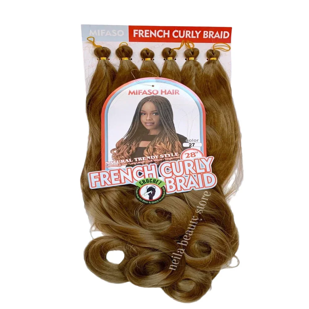 Mifaso French Curly Braid #27 - 28"