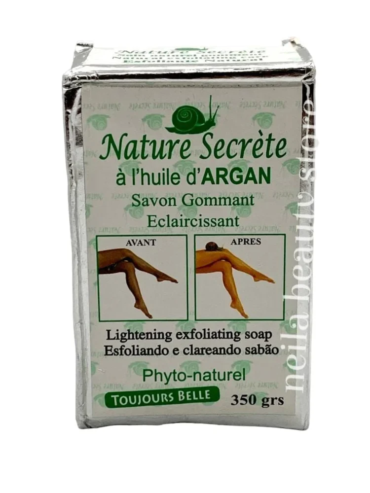 Nature-Secrete-Skin-Exfoliating-Soap-With-Argan-Oil-350grm Nature Secrete Exfoliating Soap With Argan Oil - 350Grm