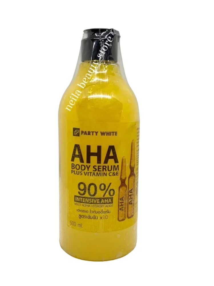 Party-White-AHA-90-Intensive-Serum-Plus-Vitamin-CE-500ml Party White AHA 90% Intensive Serum Plus Vitamin C And E - 500Ml