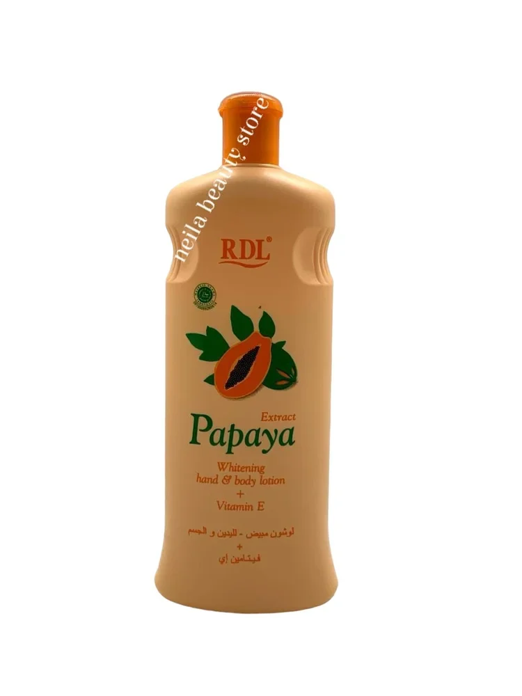 RDL Papaya Brightening Hand And Body Lotion - 600Ml