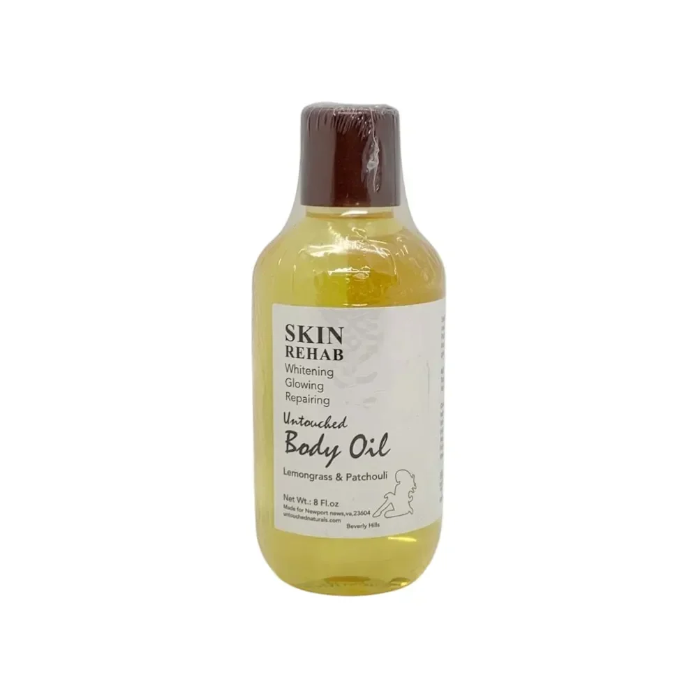 Skin Rehab Untouched Body Brightening Glowing Repairing Lemongrass & Patchouli Oil - 236Ml