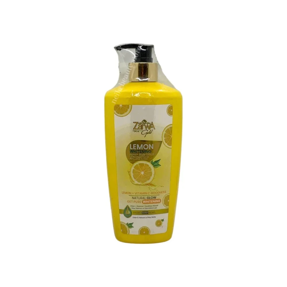 Zarwa Gold Lemon Natural Glow Brightening Lotion - 400Ml