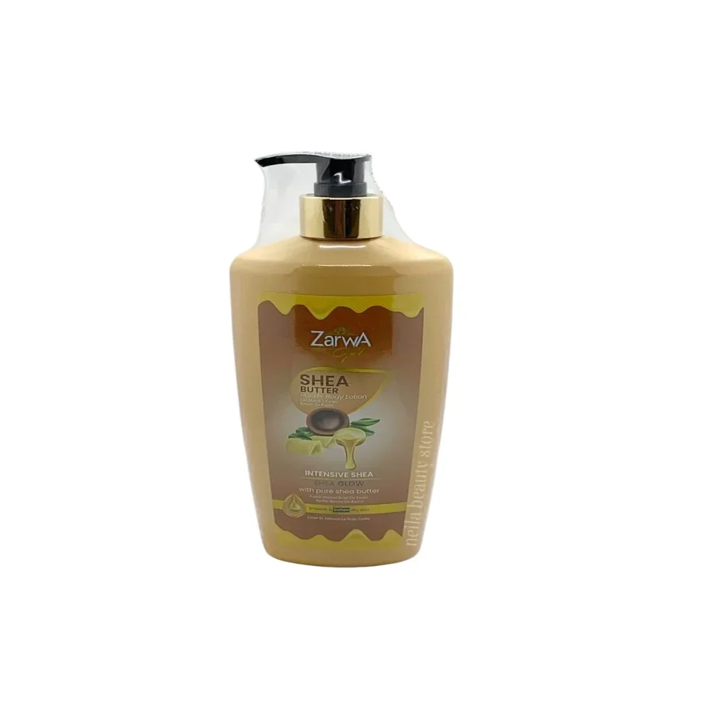 Zarwa Shea Butter, Intensive Shea Glow Hand And Body Lotion - 400Ml
