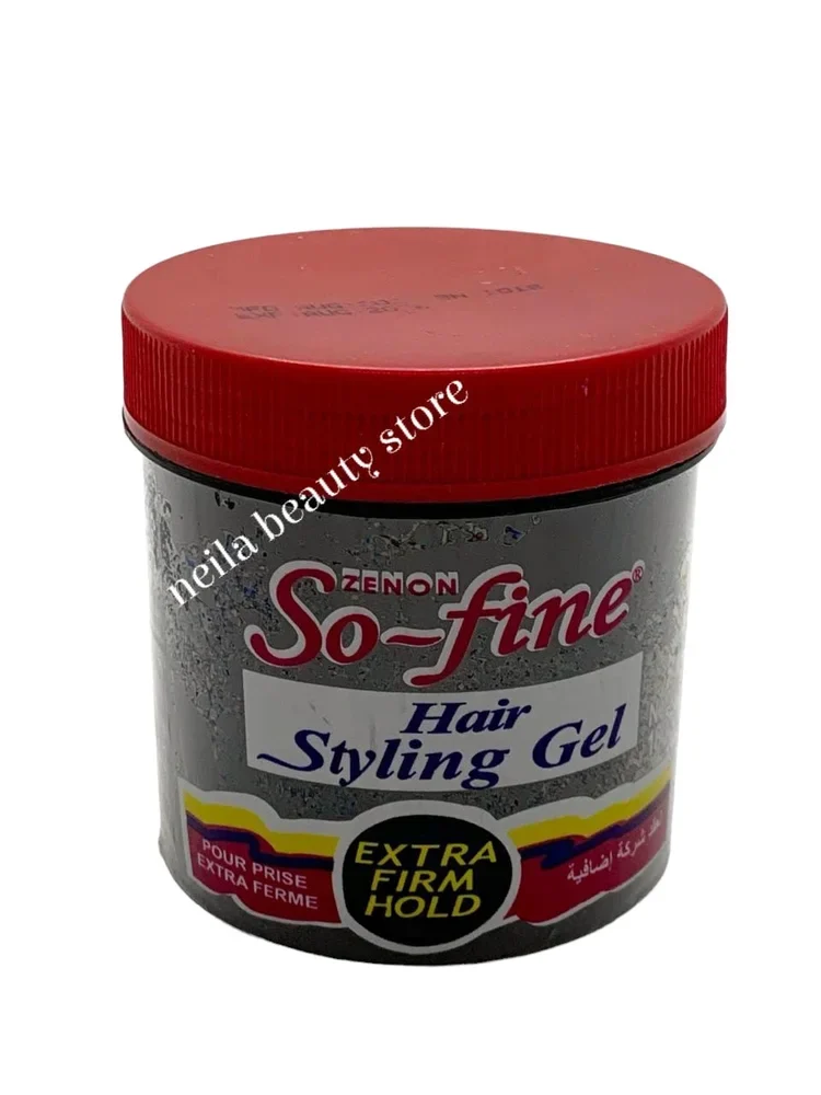 Zenon So-Fine Hair Styling Gel (Black) - 180Ml