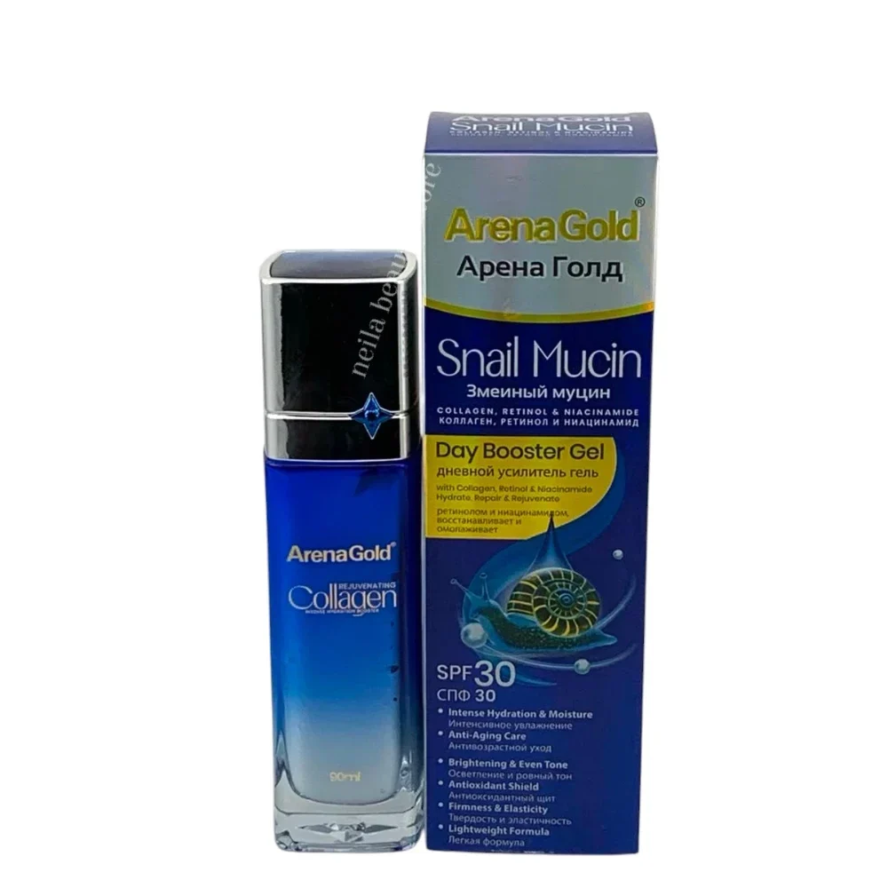 Arena Gold Snail Mucin Day Booster Gel Spf30 - 90Ml
